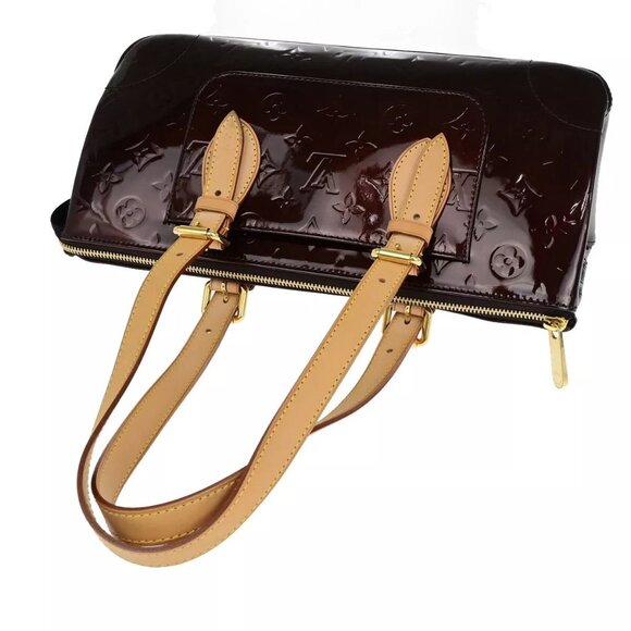 LOUIS VUITTON Rosewood Avenue Shoulder Bag Monogram Vernis AE - Picture 6 of 16